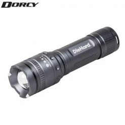 Dog Walking Dorcy DieHard 600 Lumen Twist Focus Flashlight