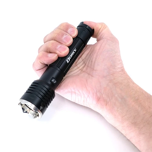 Camping Dorcy Pro Series Rechargeable Tactical Flashlight, 41-2701 - Image 2