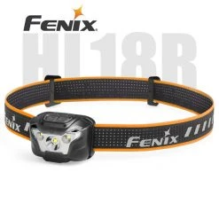 Automotive Repair Flashlights Fenix HL18R USB Rechargeable Headlamp | 400 Lumens