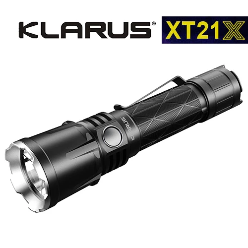 Automotive Repair Flashlights Klarus XT21X USB Rechargeable Flashlight | Authorized Distributor