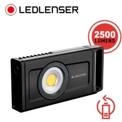 Automotive Repair Flashlights LEDLenser IF4R Rechargeable Flood Worklight | 2500 Lumens