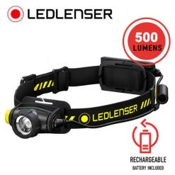 Automotive Repair Flashlights LEDLenser H5R Work Rechargeable Headlamp | Adjustable Focus