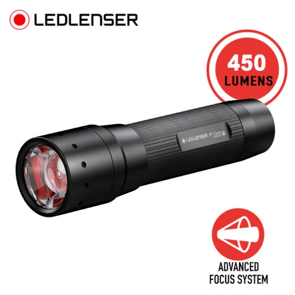 Boating Flashlights LEDLenser P7 Core Flashlight | Adjustable Focus
