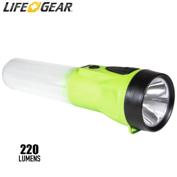 Boating Flashlights LifeGear Adventure Rechargeable Power Light | 220 Lumens
