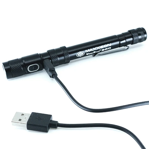 Automotive Repair Flashlights Maxxeon WorkStar 360 Rechargeable Pocket Floodlight | 3x Zoom Focusing - Image 2