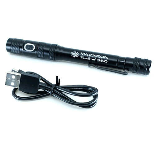 Automotive Repair Flashlights Maxxeon WorkStar 360 Rechargeable Pocket Floodlight | 3x Zoom Focusing - Image 6