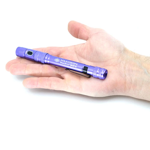 Automotive Repair Flashlights Maxxeon WorkStar® 364 UV Penlight | USB Rechargeable | 395nm - Image 4