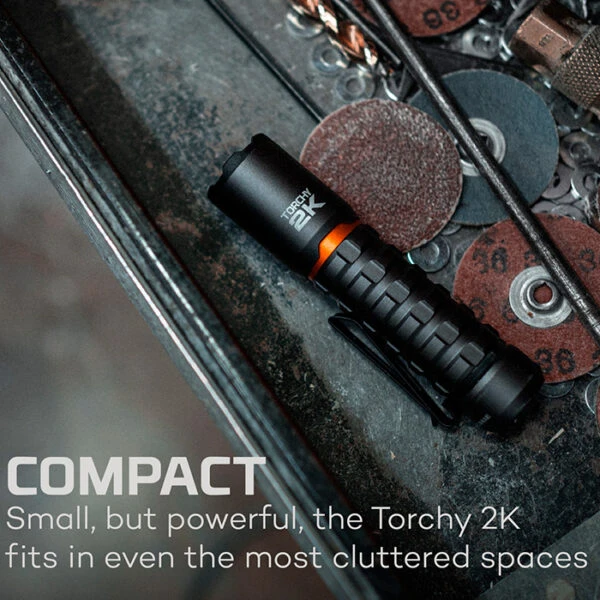 Automotive Repair Flashlights NEBO Torchy 2K Rechargeable Flashlight | 2000 Lumens - Image 5