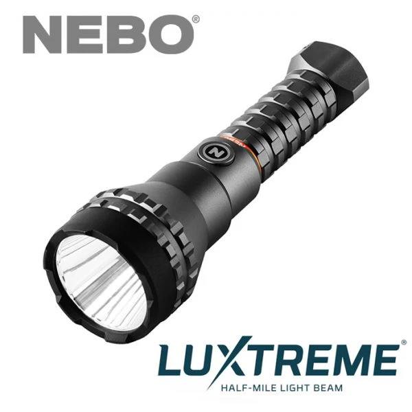 Camping Nebo Luxtreme Rechargeable Flashlight | Half Mile Beam