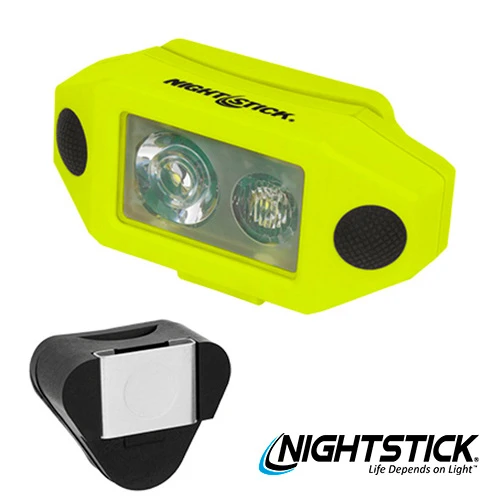 Fire Nightstick XPP5460GCX Intrinsically Safe Headlamp With Hard Hat Clip