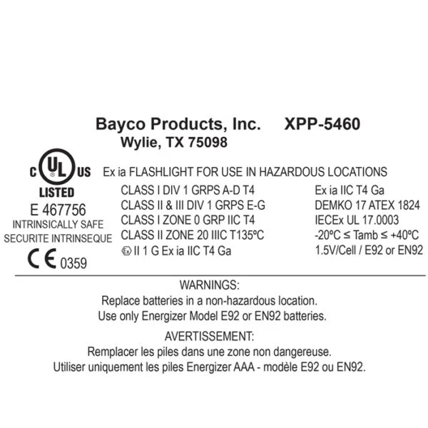 Fire Nightstick XPP5460GX Intrinsically Safe Headlamp - Image 6