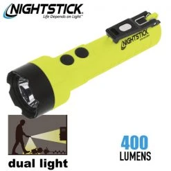 Fire Nightstick Intrinsically Safe Dual-Light Rechargeable XPR-5522GMX