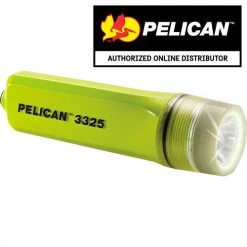 Helmet Mounted Pelican 3325 Intrinsically Safe Flashlight | 171 Lumens