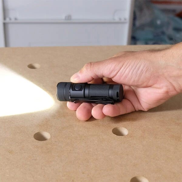 Automotive Repair Flashlights Powertac E10 G4 Pocket Light | 1200 Lumens - Image 3