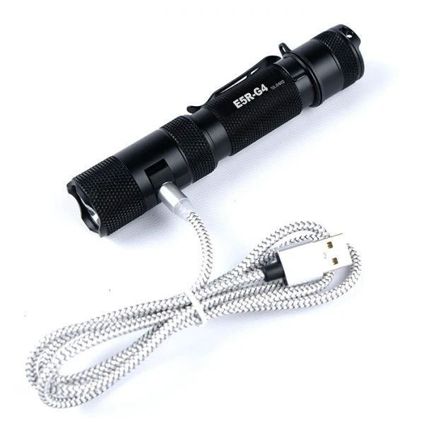 Boating Flashlights Powertac® E5R G4 Rechargeable Flashlight | 1800 Lumens - Image 5