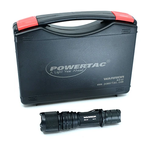 Boating Flashlights Powertac Warrior G4LT Long Throw Tactical Flashlight | Powertac Distributor - Image 5