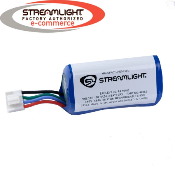 Batteries Streamlight Vulcan® 180 HAZ-LO® Battery 44352 | Streamlight Distributor