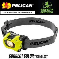 Automotive Repair Flashlights Pelican 2755CC Correct Color Headlamp | Intrinsically Safe | Pelican Distributor